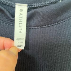 ATHLETA Navy Blue Tank XXS